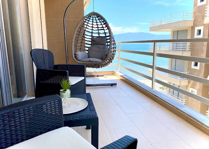 Eka Luxury Seaview - 公寓 Vlorë